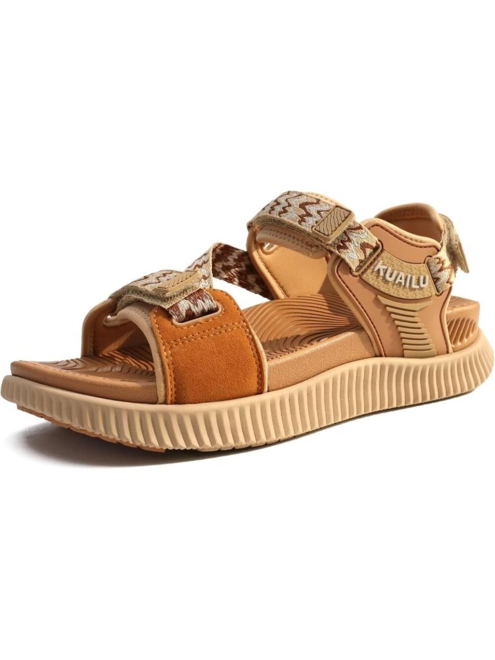 🆕Women's Brown Orthopedic Walking Sandals with Arch Support Recovery Cushion